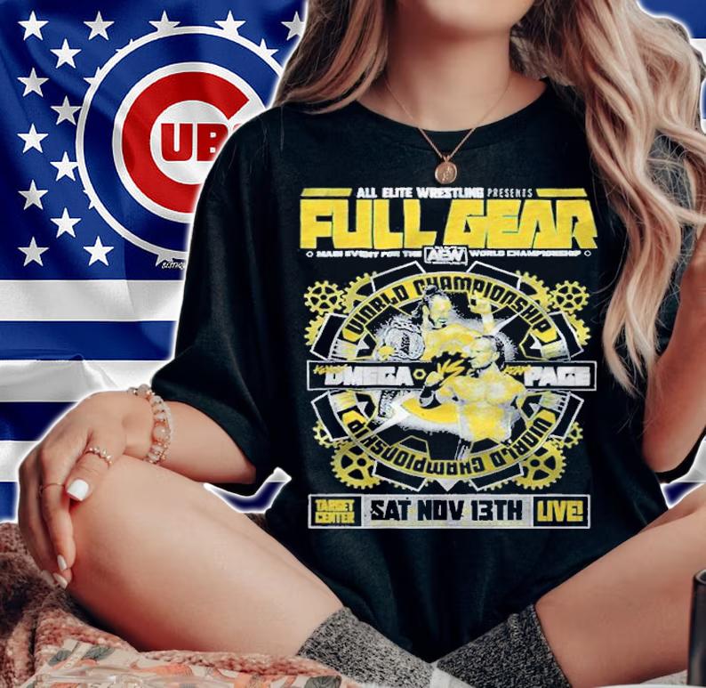 Full Gear 2021 Matchup Kenny Omega Vs Hangman Adam Page T-shirt woman shirt