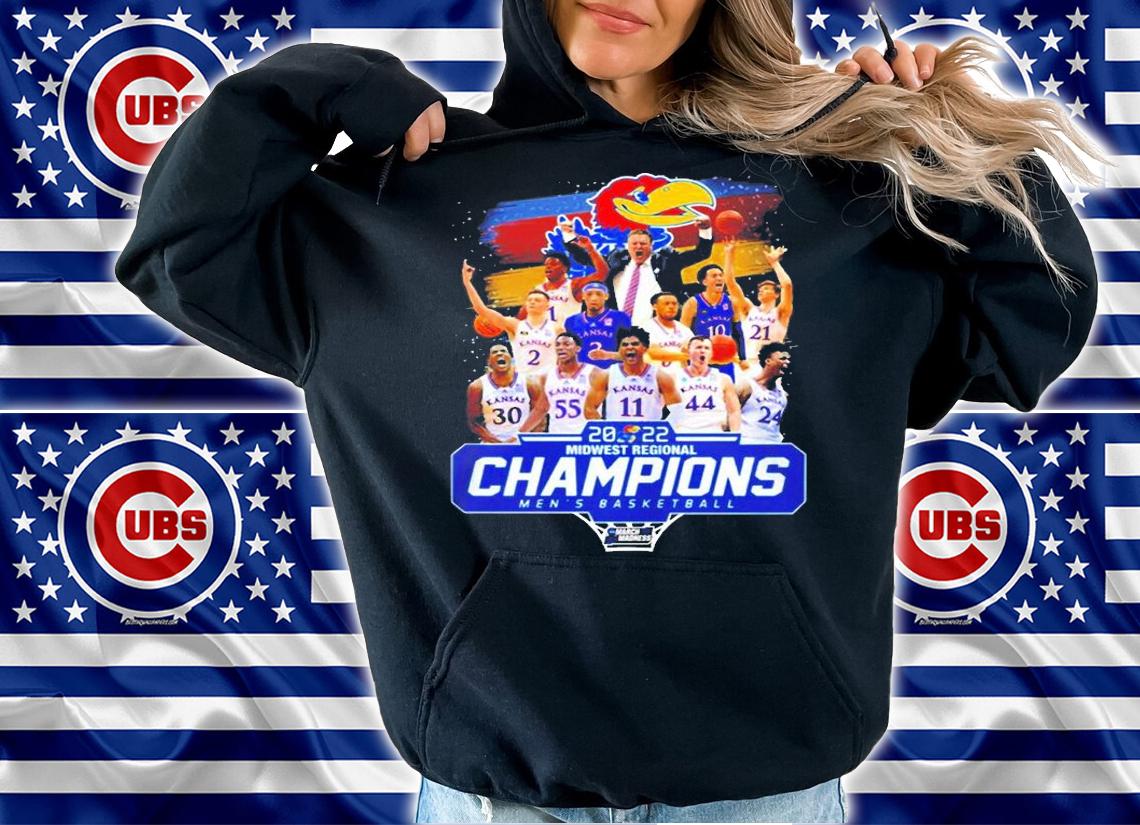 Kansas Jayhawks Champions Final Four March Madness 2022 T-Shirt hoodie