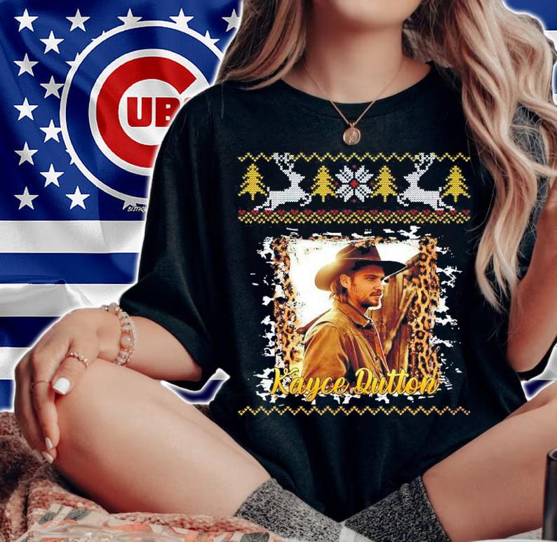 Kayce Dutton Rip The Christmas Tree Yellowstone Ugly Christmas Shirt woman shirt