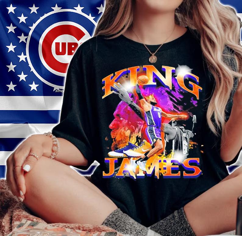Lebron James Basketball Shirt woman shirt