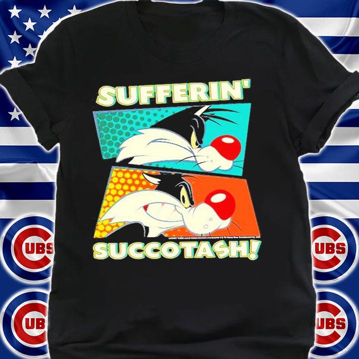 Looney Tunes Sylvester Sufferin Succotash T-Shirt shirt