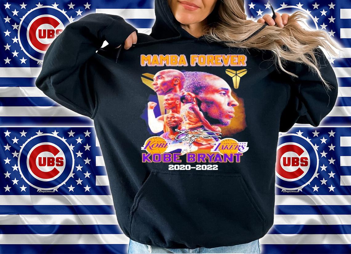 Mamba Forever Kobe Bryant 2020-2022 Signatures Shirt hoodie