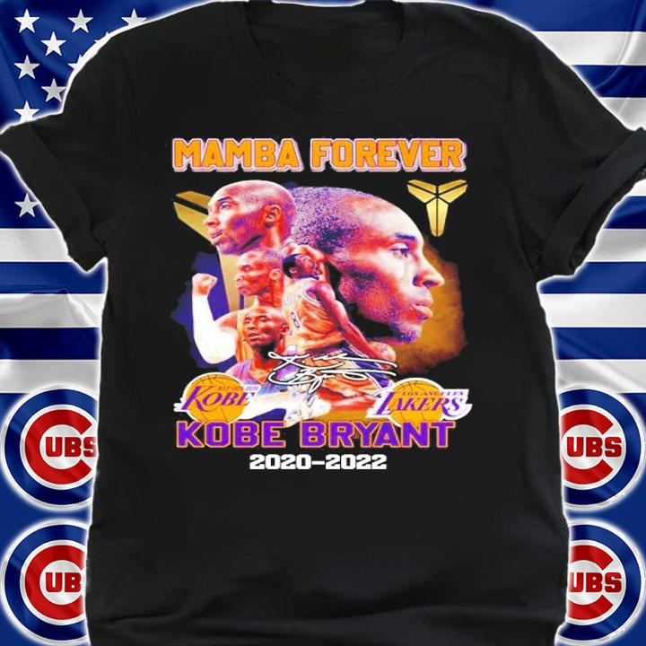Mamba Forever Kobe Bryant 2020-2022 Signatures Shirt shirt
