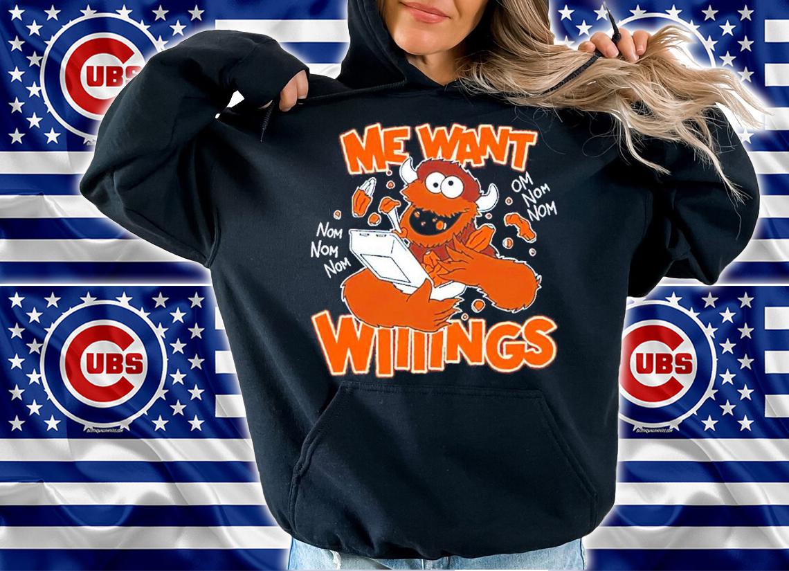 Me Want Wing Monster Shirt hoodie