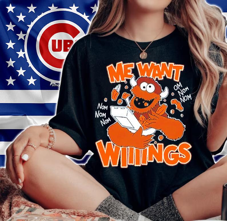 Me Want Wing Monster Shirt woman shirt