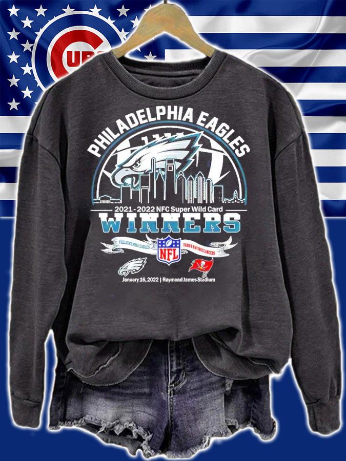 Philadelphia Eagles 20210-2022 NFC Super Wild Card Winner Matchups NFL Philadelphia Eagles Vs Tampa Bay Buccaneers Shirt sweatshirt