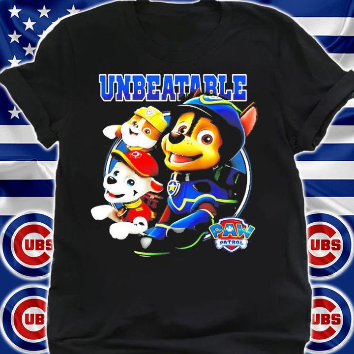 Unbeatable PAW Patrol Print Pattern T-Shirt shirt