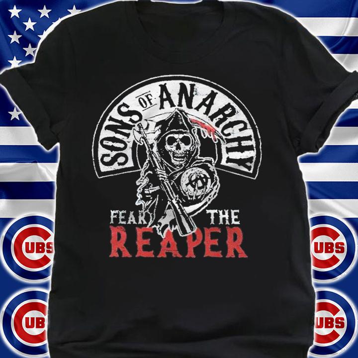 Sons of anarchy fear the reaper T-shirt shirt