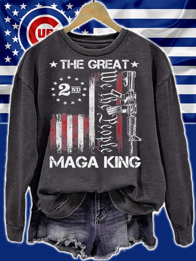 Ultra Maga Republican Proud The Great MAGA King T-Shirt sweatshirt