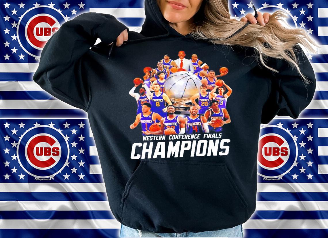 Western Conference Finals Champions Phoenix Suns basketball shirt hoodie