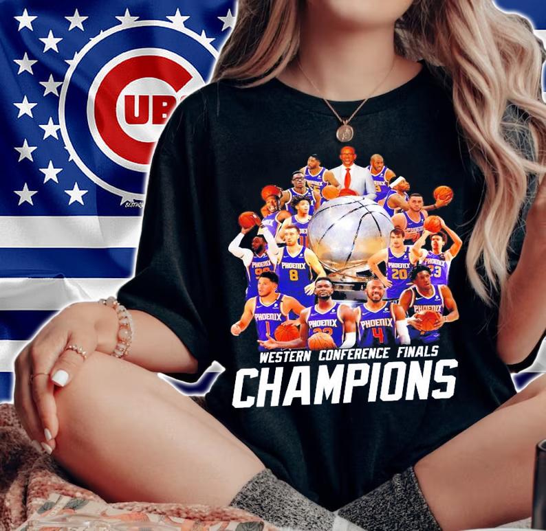 Western Conference Finals Champions Phoenix Suns basketball shirt woman shirt
