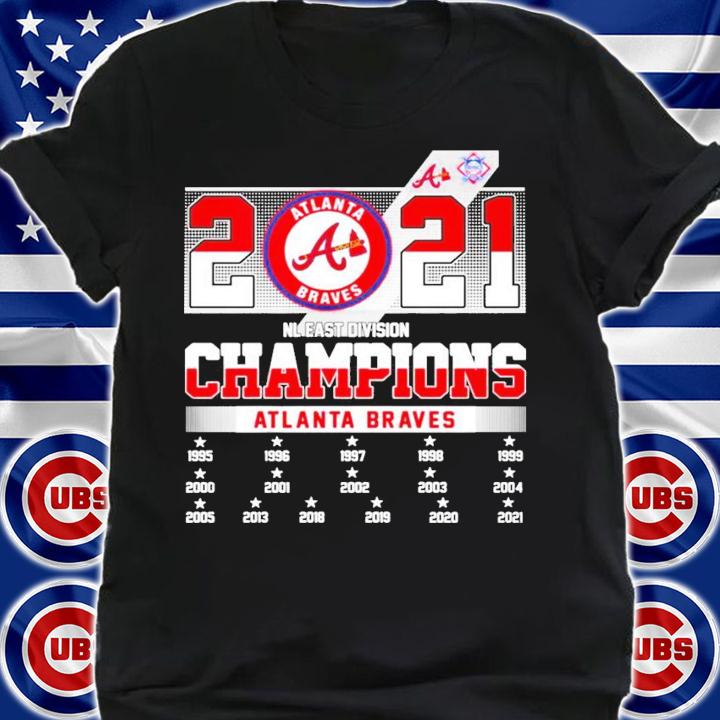 2021 Atlanta Braves NL East Division Champions shirt shirt