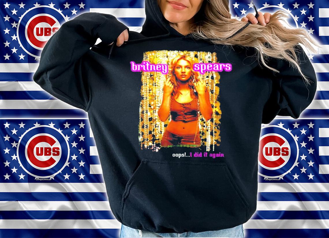 Britney Spears oops I did it again shirt