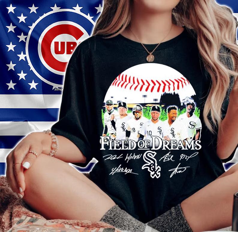 Chicago White Sox Field of Dreams signatures shirt