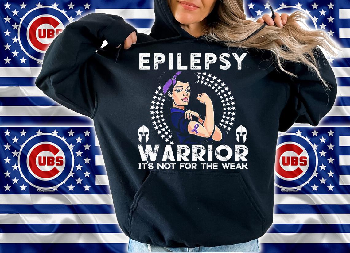 Epilepsy Warrior Its Not For The Weak Epilepsy T-shirt