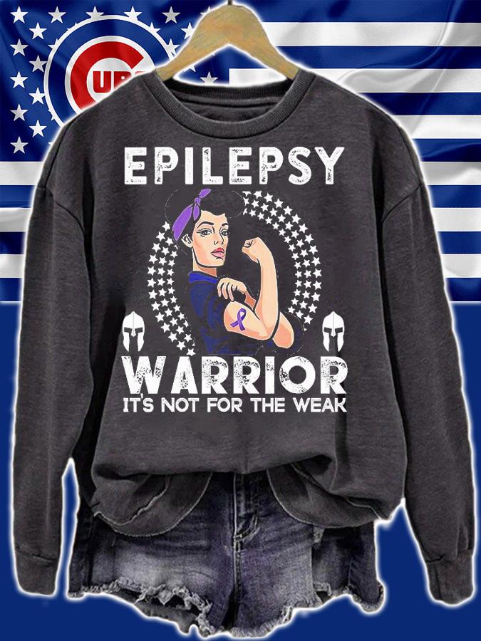 Epilepsy Warrior Its Not For The Weak Epilepsy T-shirt