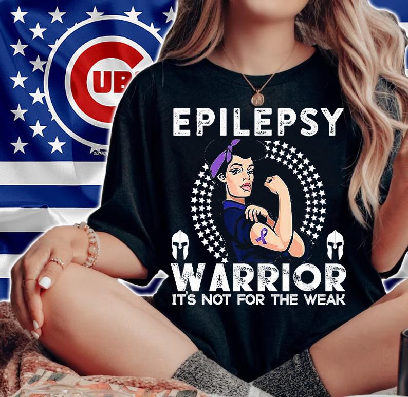 Epilepsy Warrior Its Not For The Weak Epilepsy T-shirt