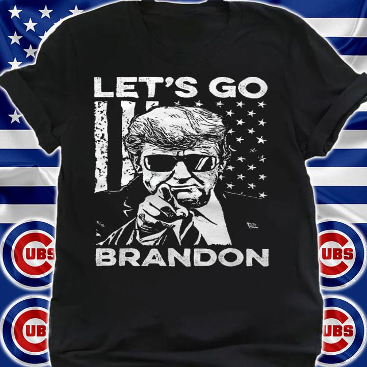 Lets Go Brandon USA Flag Funny, Impeach Biden, Trump Supporter T-Shirt shirt