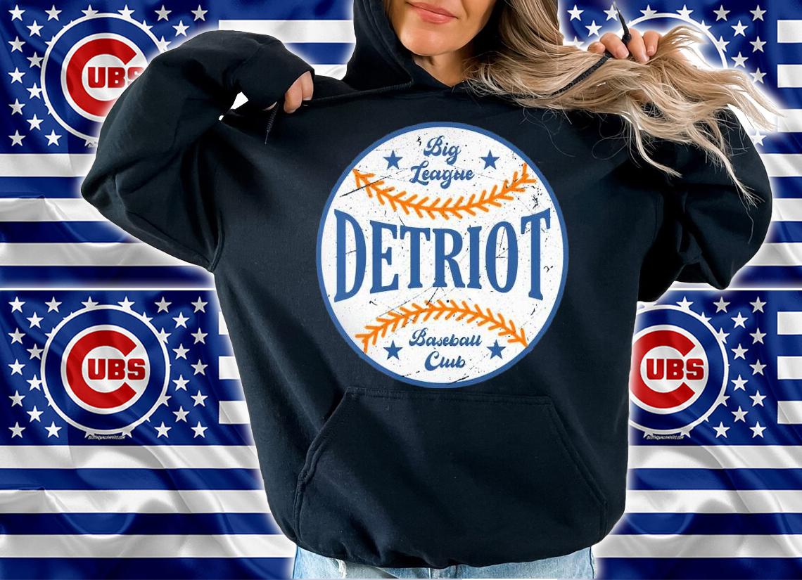Big League Detroit baseball club shirt