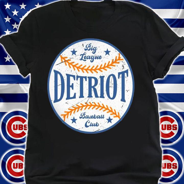 Big League Detroit baseball club shirt