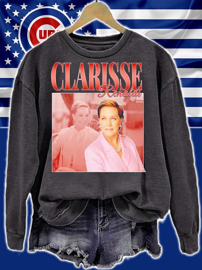 Clarisse Renaldi Julie Andrews Princess Diaries 90s Inspired shirt sweatshirt