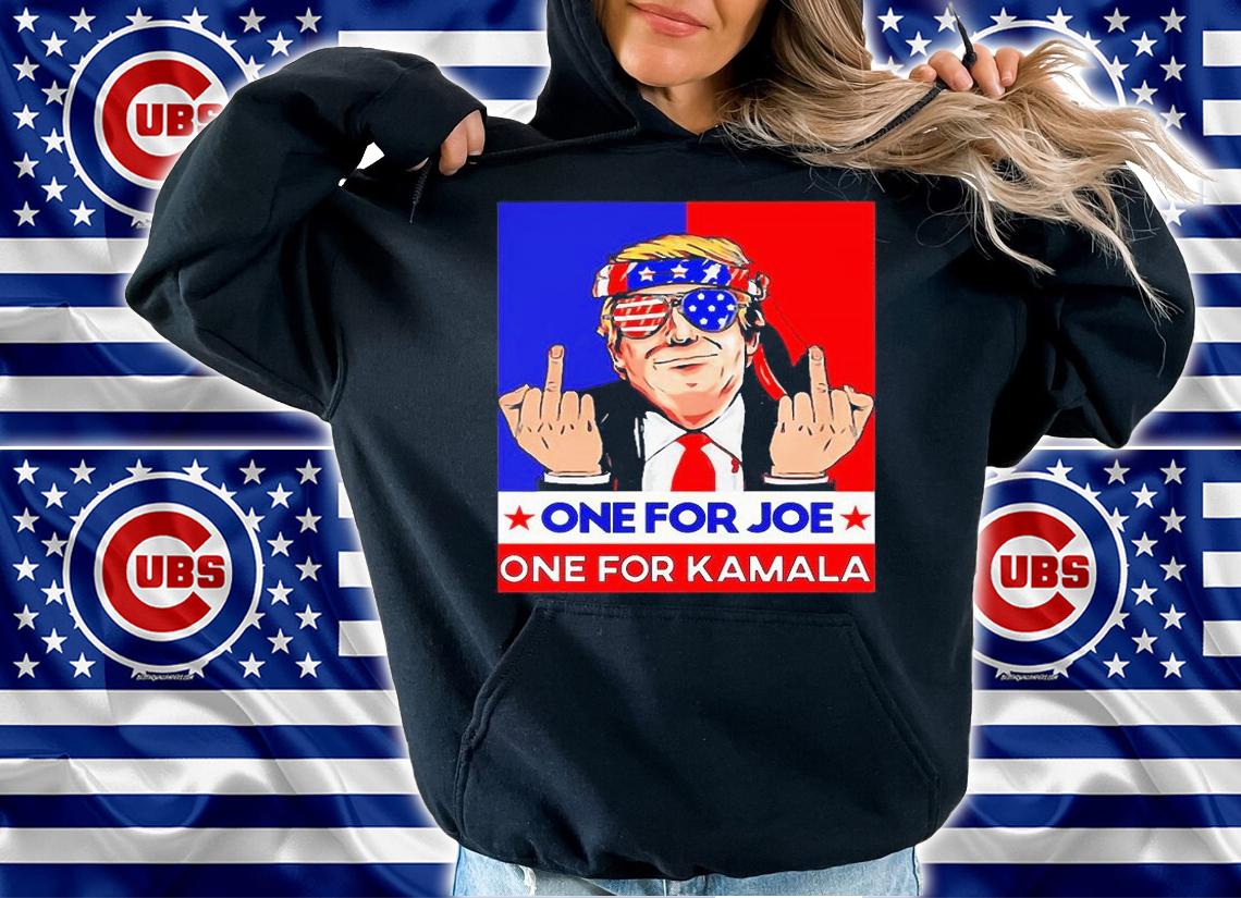 Donald Trump funny one for Joe one for kamala T-shirt hoodie