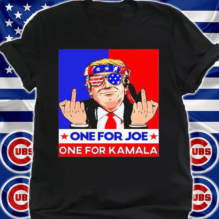 Donald Trump funny one for Joe one for kamala T-shirt shirt