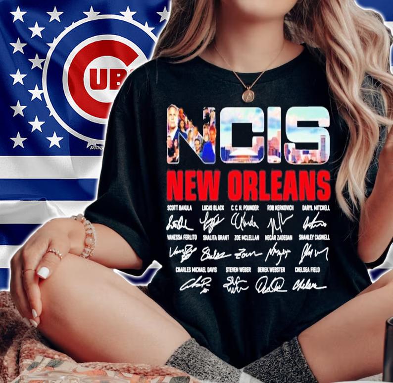 NCIS New Orleans city signature shirt woman shirt