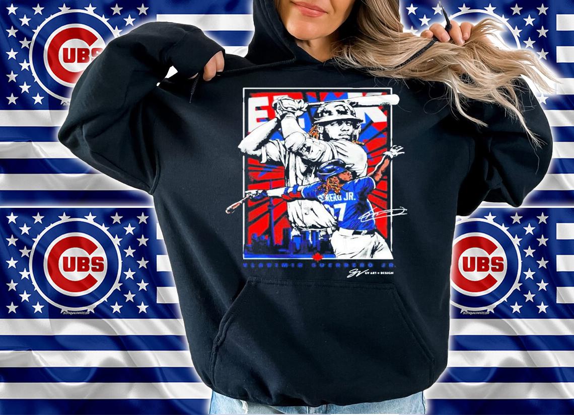 Vladimir Guerrero Jr. signature t-shirt hoodie