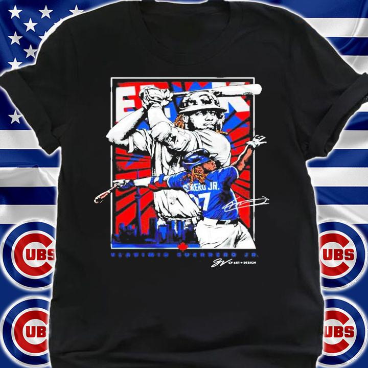 Vladimir Guerrero Jr. signature t-shirt shirt