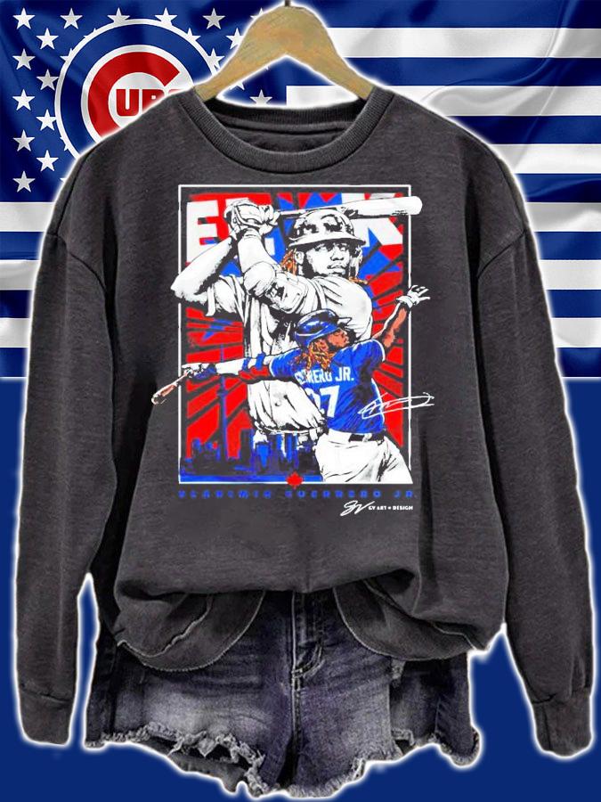 Vladimir Guerrero Jr. signature t-shirt sweatshirt