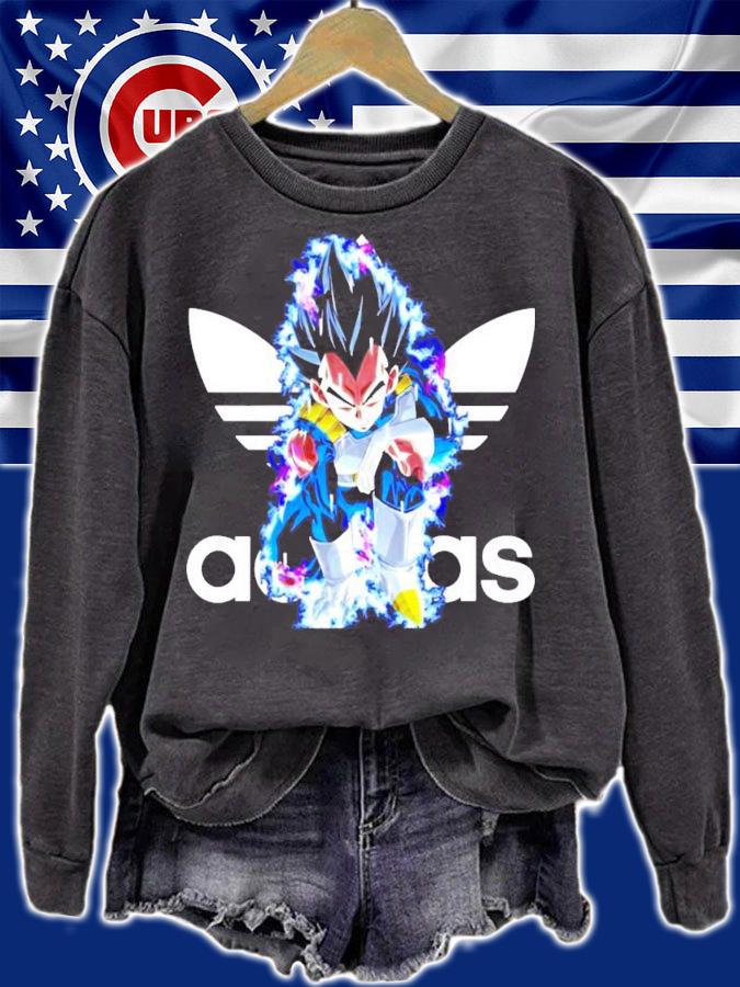 Adidas Dragon Ball Z Vegeta shirt sweatshirt