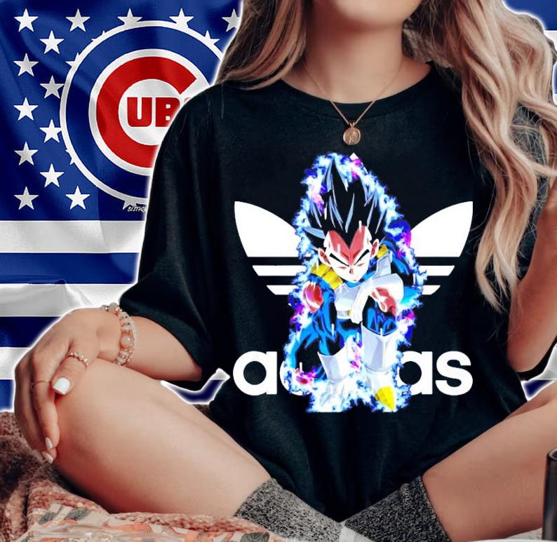 Adidas Dragon Ball Z Vegeta shirt woman shirt