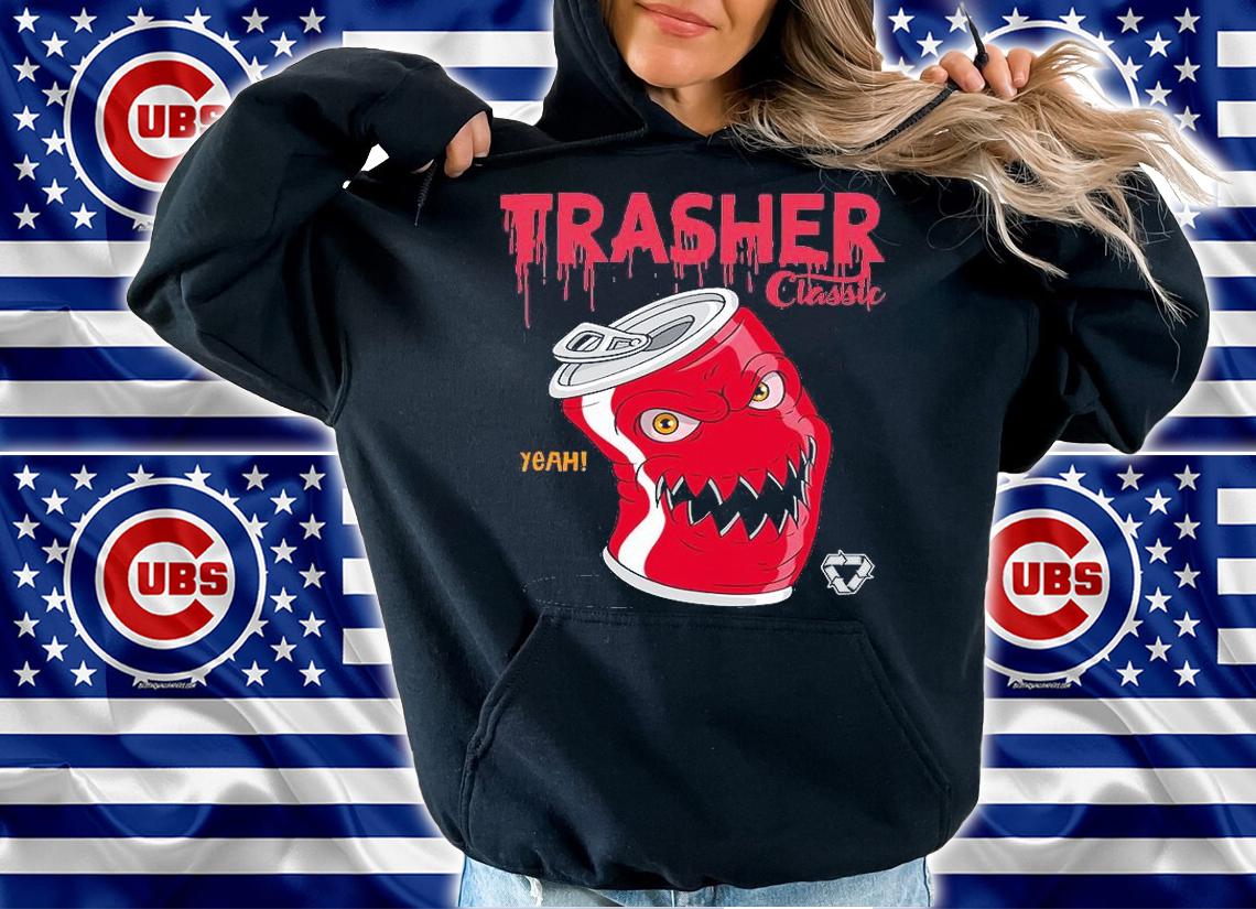 Angry Soda cans trasher classic yeah T-shirt hoodie
