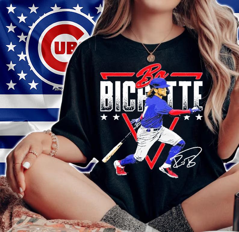 Bo Bichette Triangle Toronto Baseball Shirt woman shirt