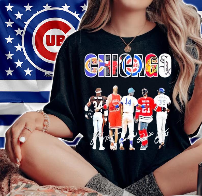 Chicago Payton Jordan Mikita Thomas signature shirt