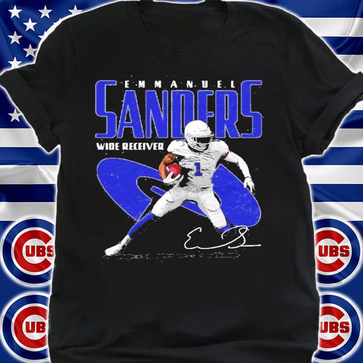 Emmanuel Sanders Buffalo Football signature t-shirt shirt