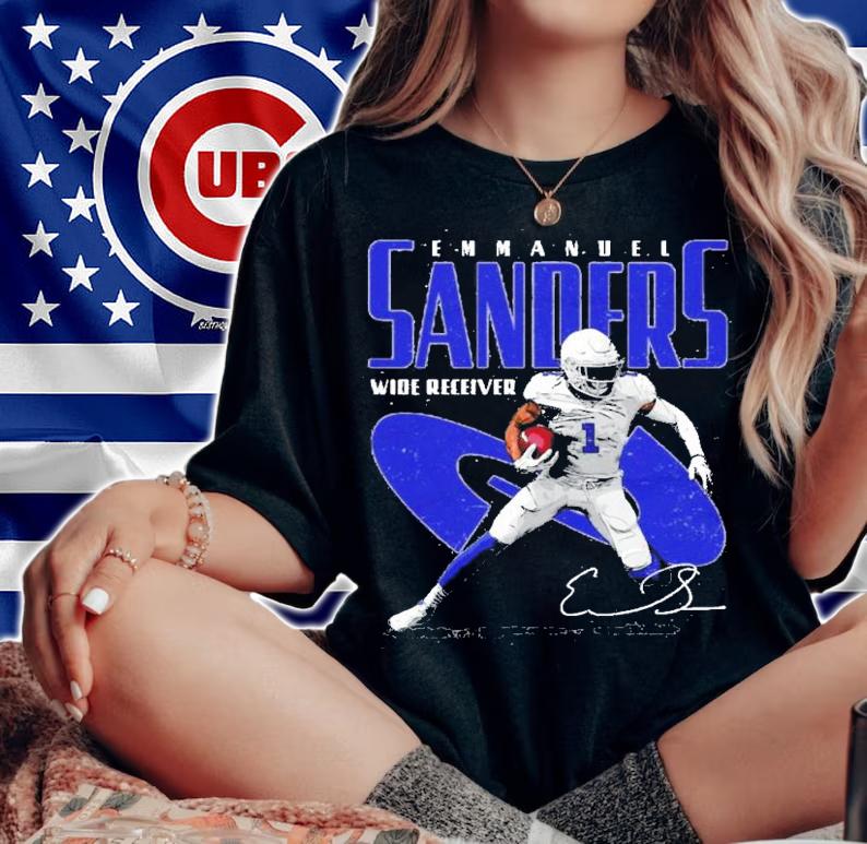 Emmanuel Sanders Buffalo Football signature t-shirt woman shirt