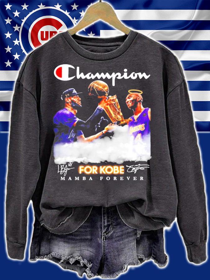 Men's Champions For Kobe Mamba Forever shirt sweatshirt