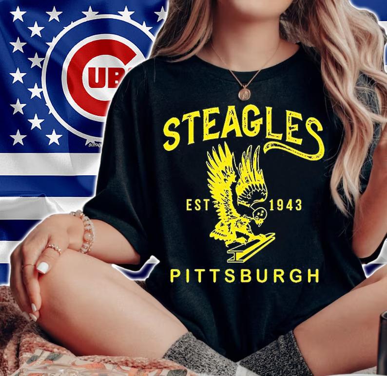 Steagles est 1943 Pittsburgh T-shirt woman shirt