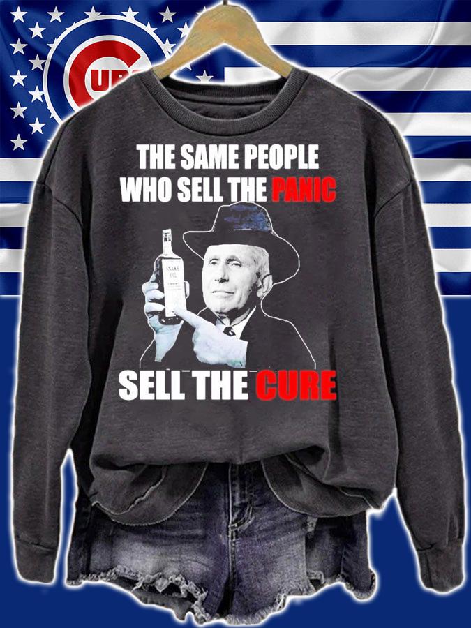 The same people who sell the panic sell the cure shirt
