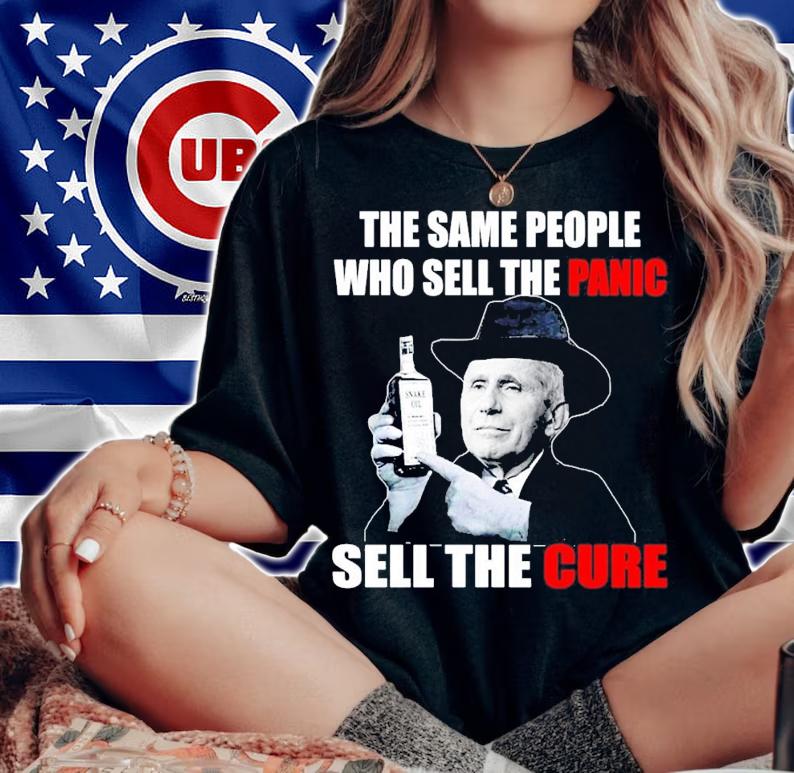 The same people who sell the panic sell the cure shirt