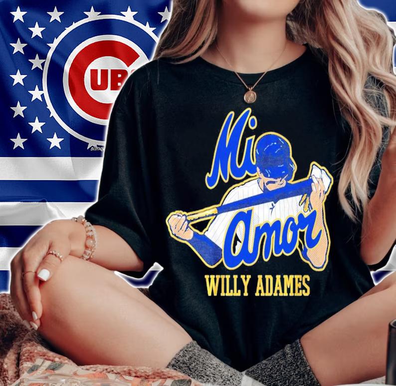 Willy Adames Mi Amor shirt woman shirt