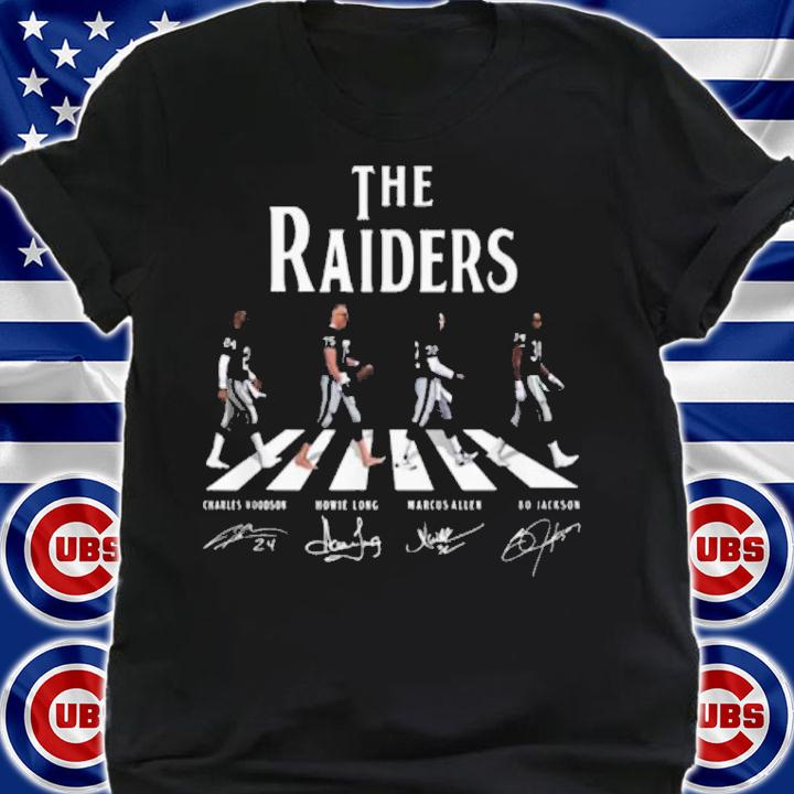 Abbey Road The Raiders Signatures t-shirt shirt