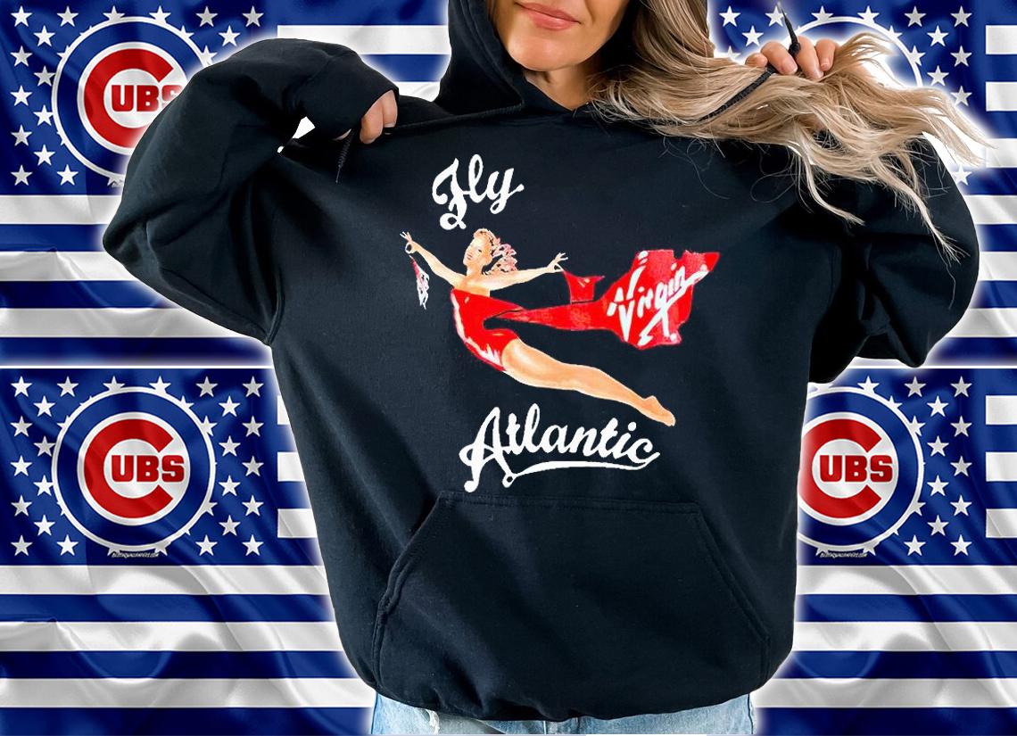 Fly Virgin Atlantic T-shirt hoodie