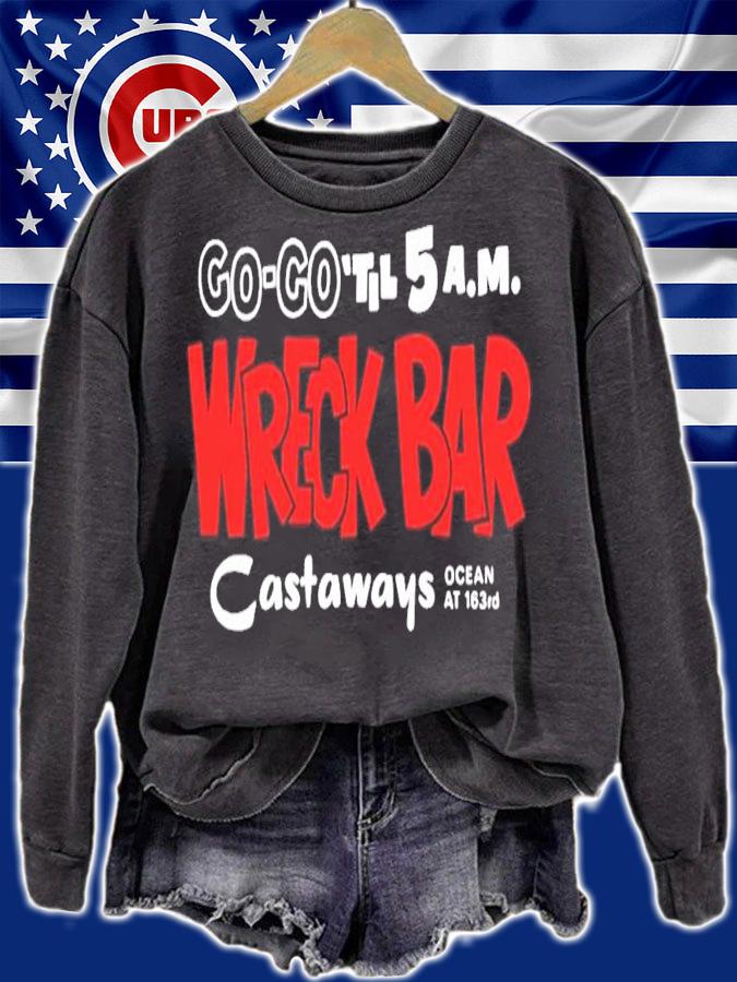 Go go til 5 AM Wreck Bar Castaways ocean at 163rd shirt