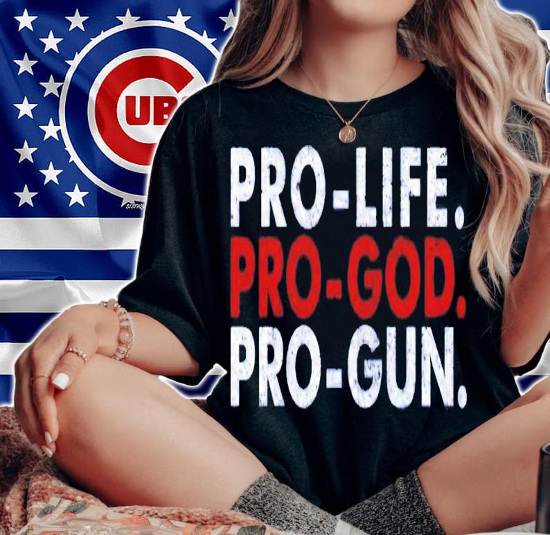 Pro life pro god pro gun shirt woman shirt