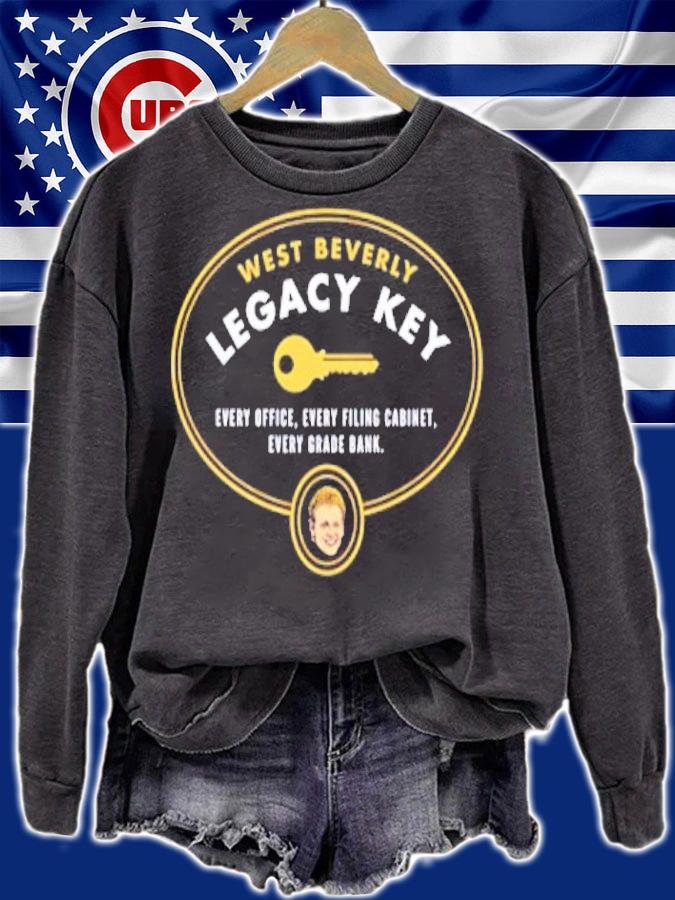 Steve Sanders West Beverly Legacy Key shirt sweatshirt