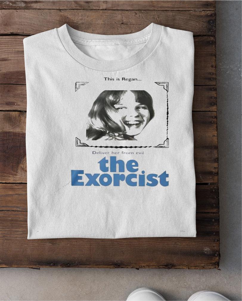 This is Regan Deliver her from evil the Exorcist shirt shirt