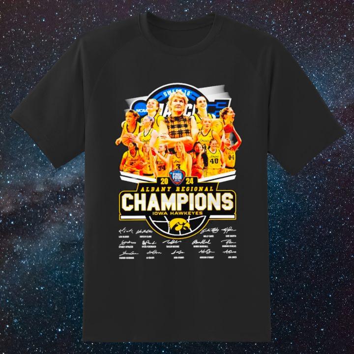 Iowa Hawkeyes 2024 Women’s Basketball Champions T-Shirt – Shop Now